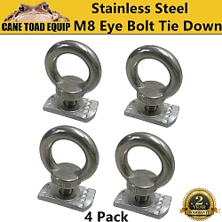 4x Eye Bolt Channel Nut