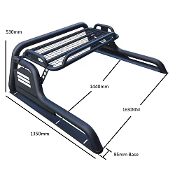 Universal Ute Sports Bar Top Tub Rack - Full Length