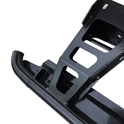 Heavy Duty Steel Side Steps / Rock Sliders with Brush Bars for Ford Ranger PX 123 2012-2022 Dual Cab