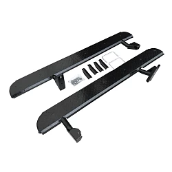 Heavy Duty Steel Side Steps / Rock Sliders with Brush Bars for Nissan Patrol GU 1 2 3 Wagon