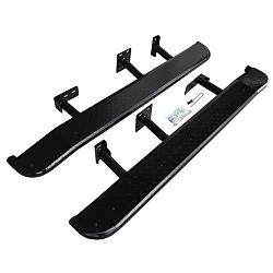 Heavy Duty Steel Side Steps / Rock Sliders with Brush Bars for Prado 150 Series