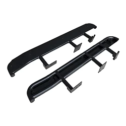 Heavy Duty Steel Side Steps / Rock Sliders with Brush Bars for Toyota Prado 150 Series