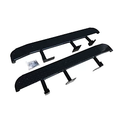 Heavy Duty Steel Side Steps / Rock Sliders for Toyota 150-Series