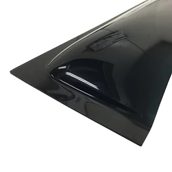 Premium Weather Shields Window Visor 4pcs for Toyota Landcruiser 100 Series 1998-2007 SUV Wagon Tinted Black