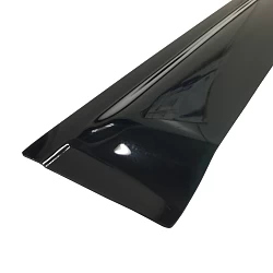 Premium Weather Shield Window Visor 4pcs for Landcruiser 70 76 78 79 Series Dual Cab Tinted Black