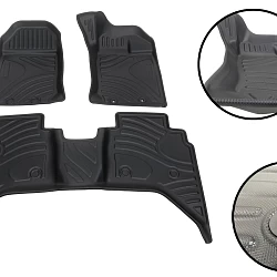 3D Moulded Floor Mats for Isuzu Dmax D-MAX & BT50 2021+  (All-weather Protection)