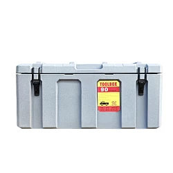 90L Poly Tool Box Storage Grey