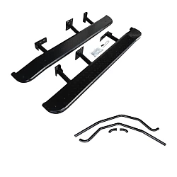 Heavy Duty Steel Side Steps / Rock Sliders with Brush Bars for Toyota Prado 150 Series