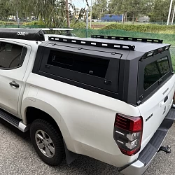 Steel Canopy for Toyota Hilux + with Pet Window Doors