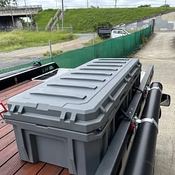 110L Low-Profile Cargo Storage Tool Box