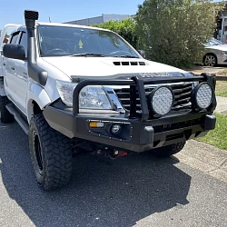 Overland Bullbar for TOYOTA HILUX N70 Post Facelift Model 2012-2014