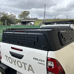 Low Profile Steel Canopy for Toyota Hilux Space/Extra Cab N80 SR5 2015 - 2025,  2015-2018 SR