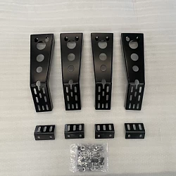 Universal Tub Rack Lower Leg Bracket Set Multi function Carrier Cage Hilux Ranger Triton Navara Dmax Cannon All Ute