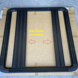 Jeep Wrangle JK Alloy Roof Rack