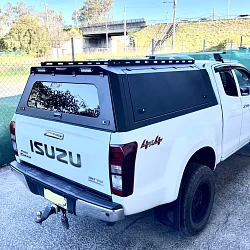 Aluminium Canopy Isuzu D-Max Space/Crew Cab Only