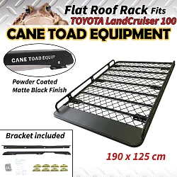 Roof Rack Fits Land Cruiser 100 Aluminium Alloy Powder Coated Tradesman Cargo 4wd Luggage Carrier Trade