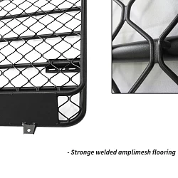 Roof Rack Cage Fits TOYOTA Land Cruiser 100 Aluminium Alloy Powder Coated Cargo 4wd Luggage Carrier Trade