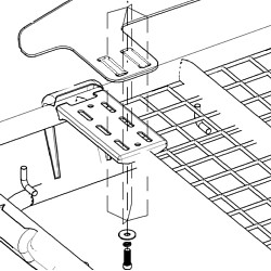 Roof Rack Basket Fits TOYOTA Prado 150 series Aluminium Alloy CARGO Hydronalium Cage