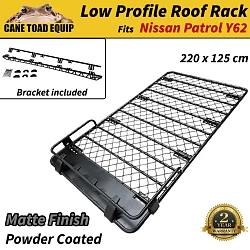 Roof Basket Rack Fits Nissan Patrol Y62 Aluminium Alloy Powder Coated Roof Tent 4X4 4WD Hydronalium