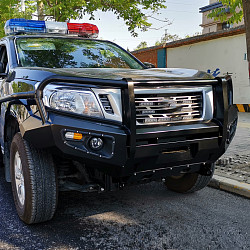 Overland Bullbar for Navara NP300 2014 Pre Face Lift Model