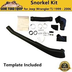 Snorkel Kit for Jeep Wrangler TJ AIR INTAKE Template Included 4L petrol