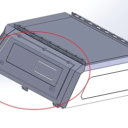 Side Door with Sliding Window (Driver-side)