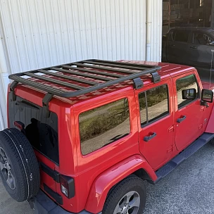Image of Jeep Wrangle JK Alloy Roof Rack