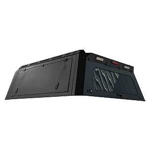 Image of TRADECAP Steel Canopy for Ford Ranger Next Gen 2022+ Dual Cab Ute Tub Heavy Duty Matte Black Gen 3
