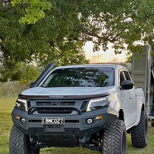 Image of Warrior Bullbar Gen1 for Navara NP300 2015-2019 Pre Face Lift Model