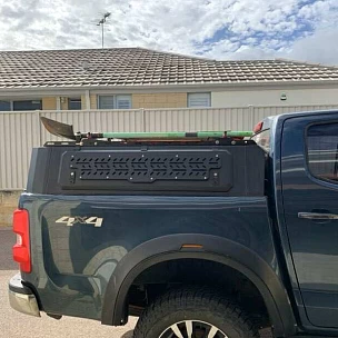 Image of Low Profile Steel Canopy for Isuzu/Mazda/Holden