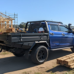 Image of Pioneer Steel Tray for Dual Cab Ute 1850 x 1850