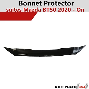 Image of Bonnet Protector Guard fit Mazda BT-50 BT50 TF 2020-onwards Tinted