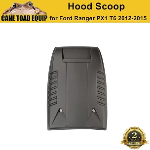 Image of Bonnet Scoop Hood Raptor Style to suit Ford Ranger PX1 T6 2012-2015 Matt Black