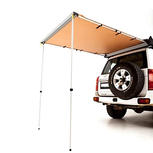 Image of Awning 1.4x2m 280GSM Rear Car Camping Sunshade Tent Outdoor Beach Cover 4WD 4X4
