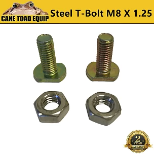 Image of T-Bolt 15mm Thread for Rhino Rola Roof Rack Roller Shutter Awning Accessories M8 X2