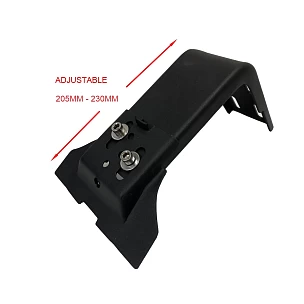 Image of Universal Roof Rack Gutter Mount Bracket 20-23cm 4 Pair High Roof 4WD 4X4 Troopy Pajero LC70