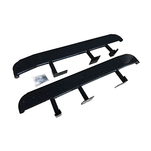 Image of Heavy Duty Steel Side Steps / Rock Sliders for Toyota 150-Series