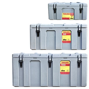 Image of 50+90+160 LPoly Tool Box Storage Grey