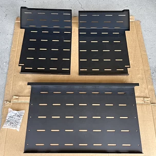 Image of Low Profile Steel Canopy Internal Front Shelving Molle Panel