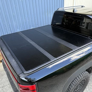 Image of Tri-Fold Hard Tonneau Cover for BYD Shark 6 2024+ Dual Cab