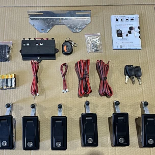 Image of Remote Control Central Locking Kit for Trade Cap Steel/Aluminium Canopy Gen2  and R-Cap Model Only (Set of 6)