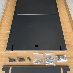 Image of Pioneer Tray Underbody Trundle Drawer Aluminium Lockable 1225x775x75mm