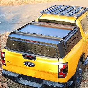 Image of Low Profile Steel Canopy for Next Gen Ford Ranger & Raptor & Volkswagen Amarok
