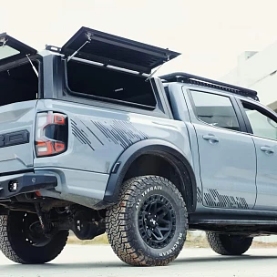 Image of Steel Canopy for Ranger Next Gen 2022-Current & New VW Amarok 2023+ Dual Cab Ute