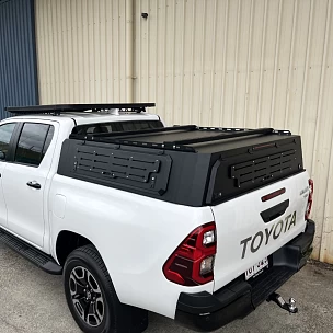 Image of Low Profile Steel Canopy for Toyota Hilux N80 SR5 2015 - 2024