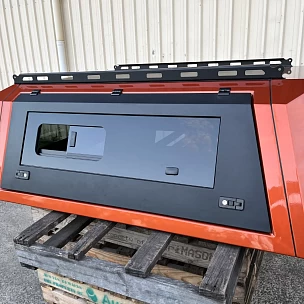 Image of Steel Canopy Toyota Hilux N80 2015 + with Pet Window Doors