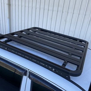 Image of Aluminium roof rack & backbone mount for 2021+Isuzu D-max fit on factory holes