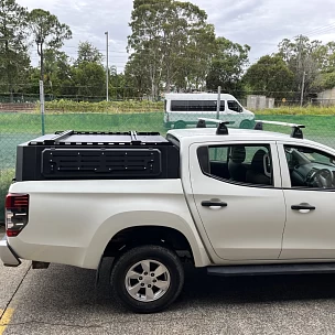 Image of Low Profile Steel Canopy for Mitsubishi Triton MR MQ 2015-2024