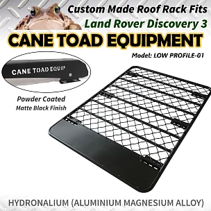 Image of Roof Rack Fits Land Rover Discovery 3&4 Aluminium Alloy Flat LOW PROFILE Hydronalium