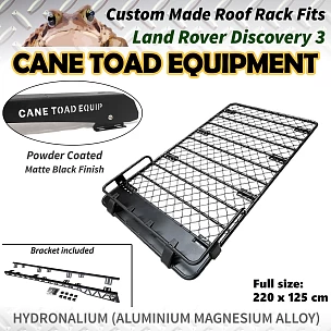 Image of Roof Basket Rack Fits Land Rover Discovery 3&4 Aluminium Alloy Roof Tent Hydronalium 4X4 4WD